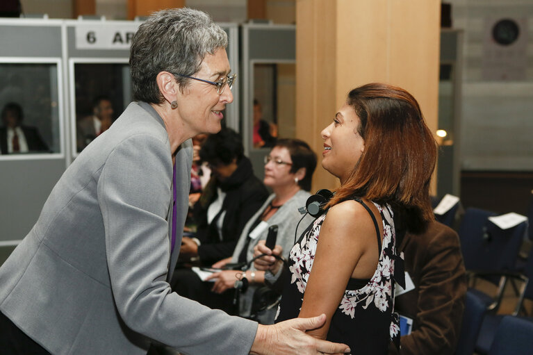 Fotografie 25: Sakharov Prize Network Mid-term Conference.   Opening session