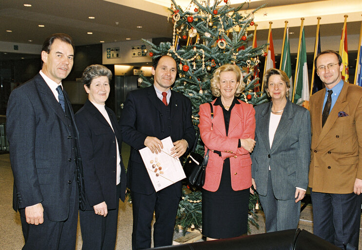 Foto 1: Nicole FONTAINE - EP President meets with Austrian MEPs