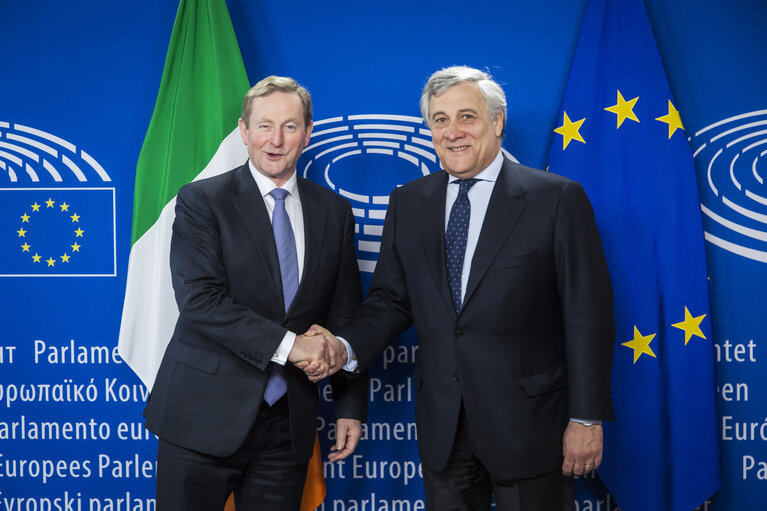 Fotagrafa 5: EP President meets with the Prime Minister of Ireland