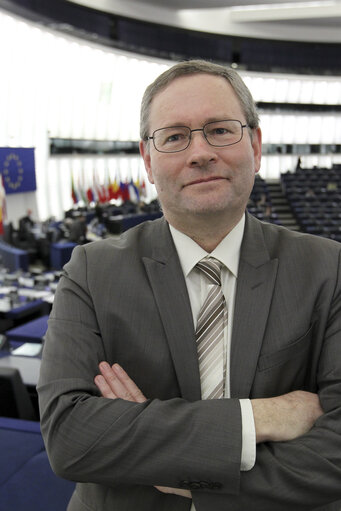 Photo 12: Gilles LEBRETON in plenary week 7 2015 in Strasbourg