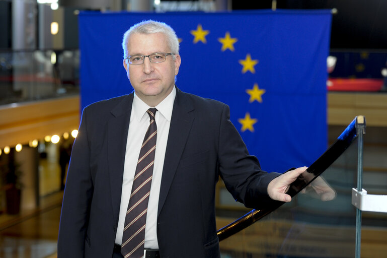 Foto 16: Svetoslav MALINOV in the European Parliament in Strasbourg