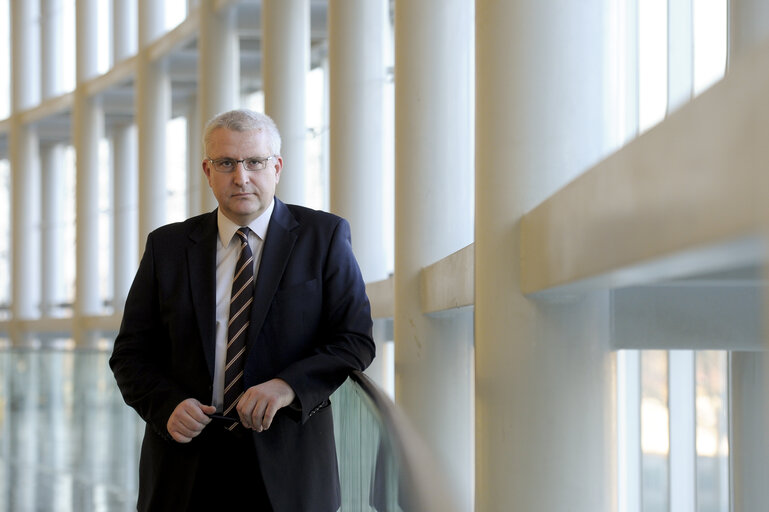 Foto 18: Svetoslav MALINOV in the European Parliament in Strasbourg