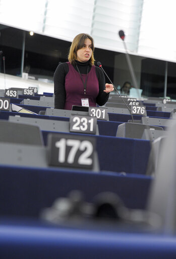 Fotografija 6: Plenary session week 7 2015 in Strasbourg - Promotion of employee financial participation