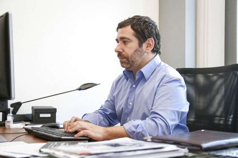 Fotagrafa 2: MEP Javier COUSO PERMUY at the European Parliament in Brussels