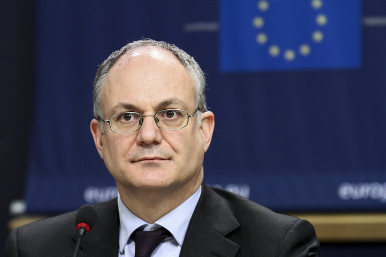 Φωτογραφία 20: European Parliamentary Week. Press conference with EP Vice-President