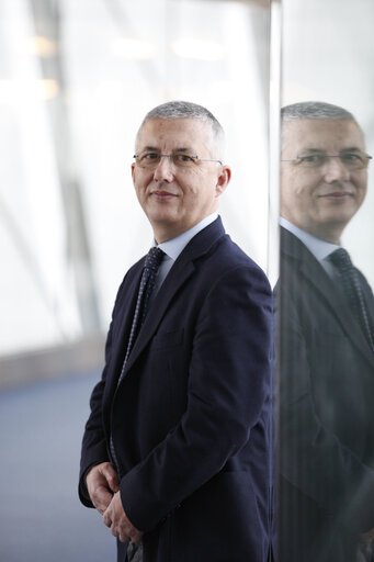 MEP Massimo PAOLUCCI at the European Parliament in Brussels