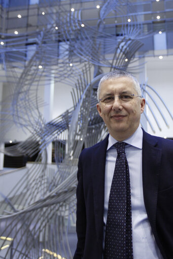 Fotografija 14: MEP Massimo PAOLUCCI at the European Parliament in Brussels