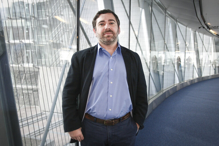 MEP Javier COUSO PERMUY at the European Parliament in Brussels