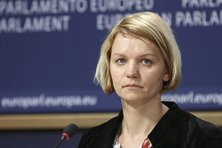 Fotografija 19: European Parliamentary Week. Press conference with EP Vice-President