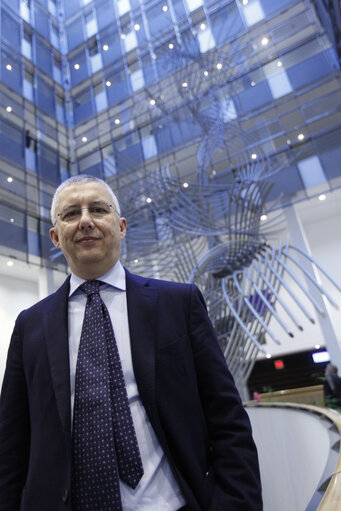 Fotografija 13: MEP Massimo PAOLUCCI at the European Parliament in Brussels