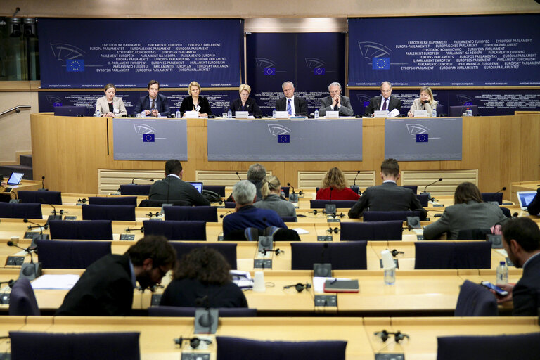 Fotografi 2: European Parliamentary Week. Press conference with EP Vice-President