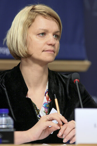 Fotagrafa 9: European Parliamentary Week. Press conference with EP Vice-President