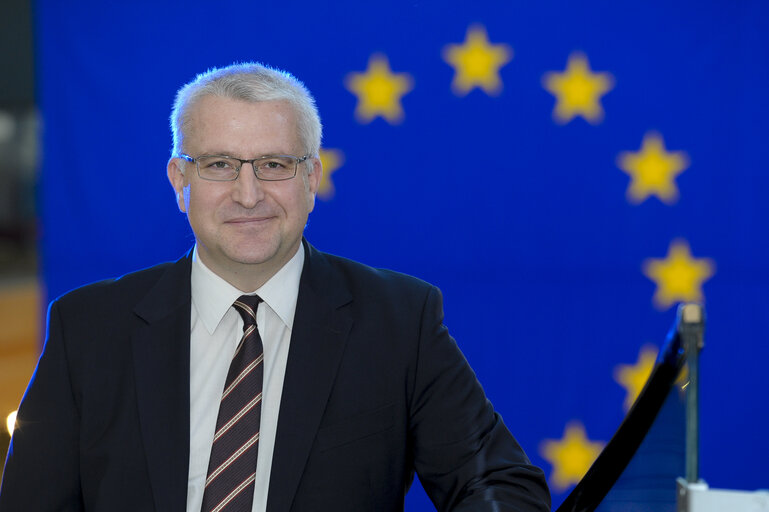 Foto 14: Svetoslav MALINOV in the European Parliament in Strasbourg