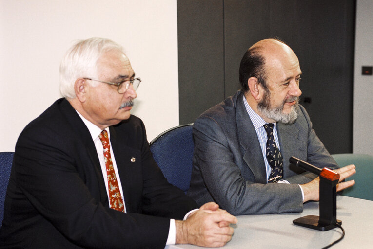 Fotografia 8: Meeting with the EP president.