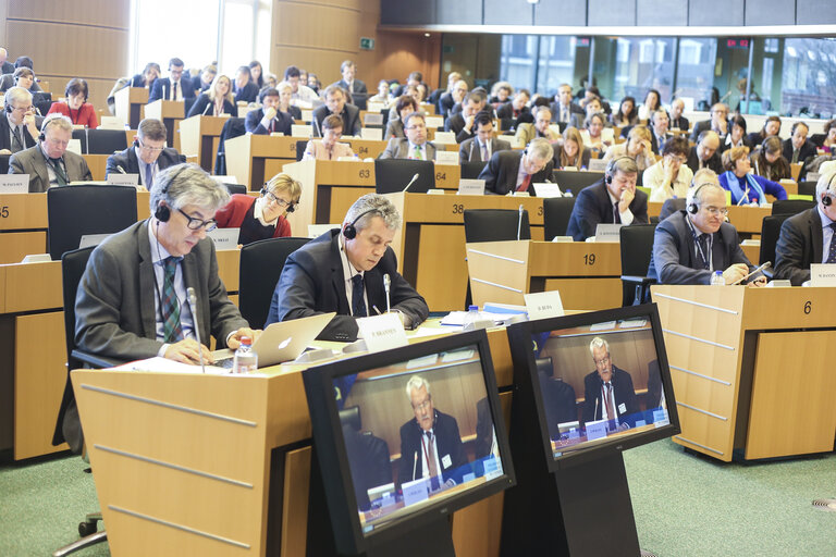 Foto 5: AGRI Committee Meeting - Latvian Minister of Agriculture presents the priorities of the EU Presidency for the first half of 2015