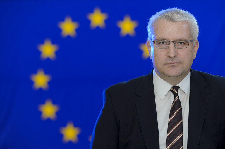 Foto 15: Svetoslav MALINOV in the European Parliament in Strasbourg