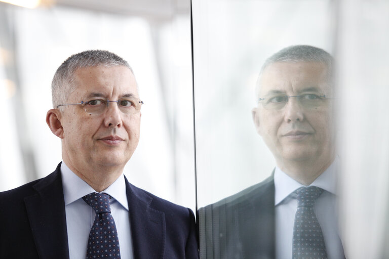 MEP Massimo PAOLUCCI at the European Parliament in Brussels