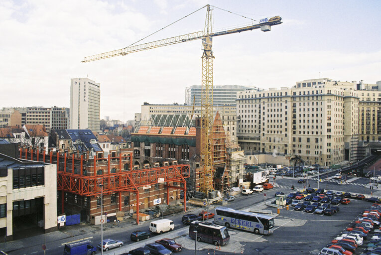 Fotografi 2: Renovation of Van Maerlant Convent in the vicinity of the European Parliament in Brussels