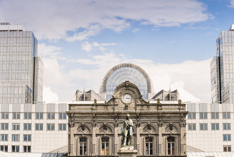 European Parliament in Brussels