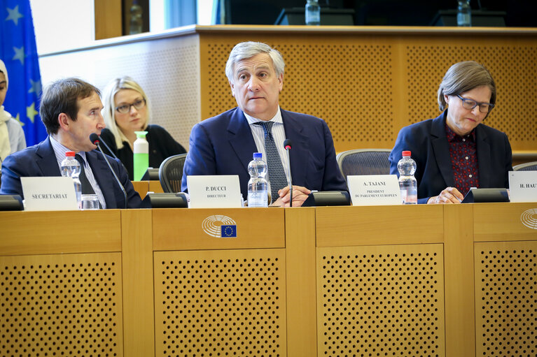 Photo 7 : High-level conference on Youth, Peace and Security - Promoting Youth in Peacebuilding - Opening speech by EP President