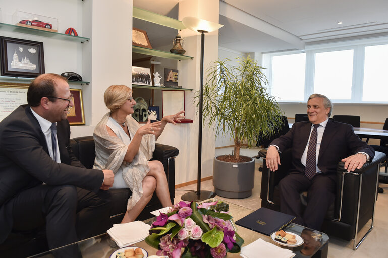 Foto 2: EP President meets with the Governor of Lower Austria