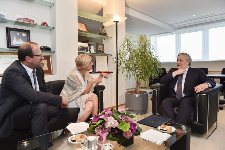 Foto 1: EP President meets with the Governor of Lower Austria