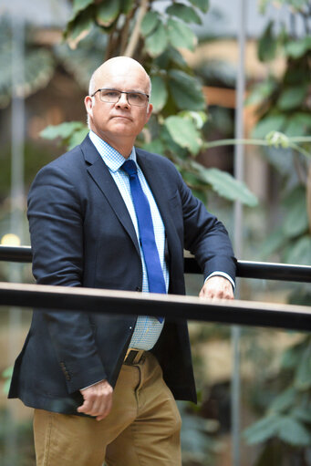 Aleksander GABELIC in the European Parliament in Strasbourg