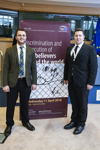 Fotografija 22: Article 17 TFEU Dialogue European Parliament dialogue seminar with non-confessional organisations ' Discrimination and Persecution of Non-Believers around the world ' #ReligiousDialogue