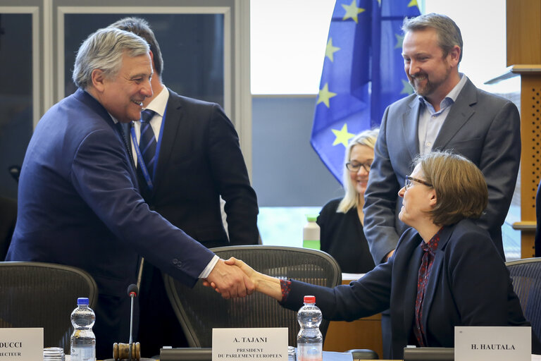 Foto 13: High-level conference on Youth, Peace and Security - Promoting Youth in Peacebuilding - Opening speech by EP President