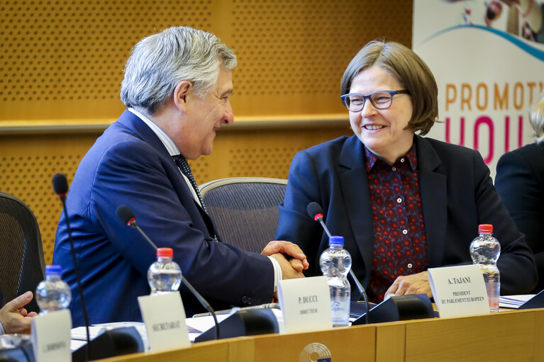 Photo 4 : High-level conference on Youth, Peace and Security - Promoting Youth in Peacebuilding - Opening speech by EP President