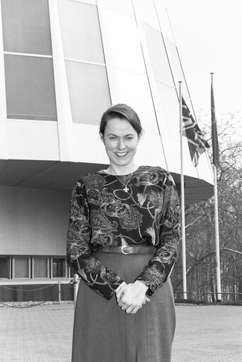 Fotografija 1: MEP Anne Caroline McINTOSH at the European Parliament in Strasbourg