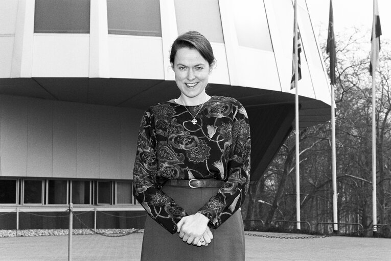 Fotografija 2: MEP Anne Caroline McINTOSH at the European Parliament in Strasbourg