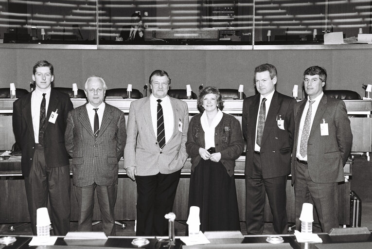 Foto 13: Meeting at the EP in Strasbourg.