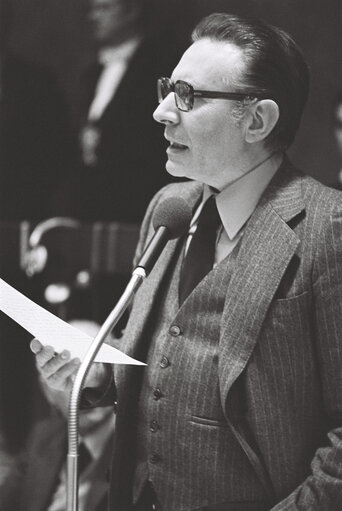 Commission Jenkins in plenary session in Luxembourg on January 1977