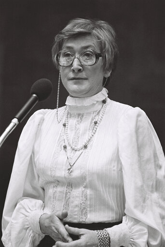 Commission Jenkins in plenary session in Luxembourg on January 1977