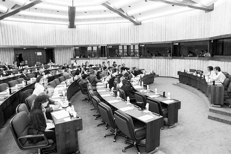 Fotografija 3: Meeting at the European Parliament in Strasbourg