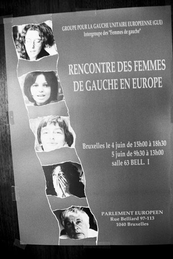 Suriet 4: Meeting with European Left Women at the EP in Brussels