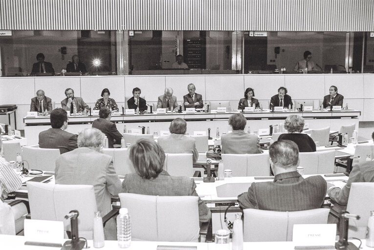 Fotografia 3: Meeting at the EP in Strasbourg