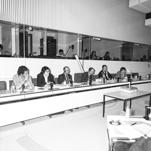 Photo 3: Meeting at the European Parliament in Brussels