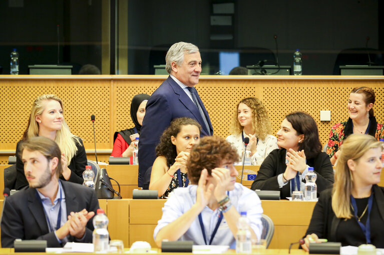 Photo 15 : High-level conference on Youth, Peace and Security - Promoting Youth in Peacebuilding - Opening speech by EP President