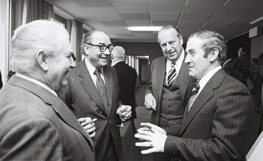 Meeting and reception after the plenary session of January 1977