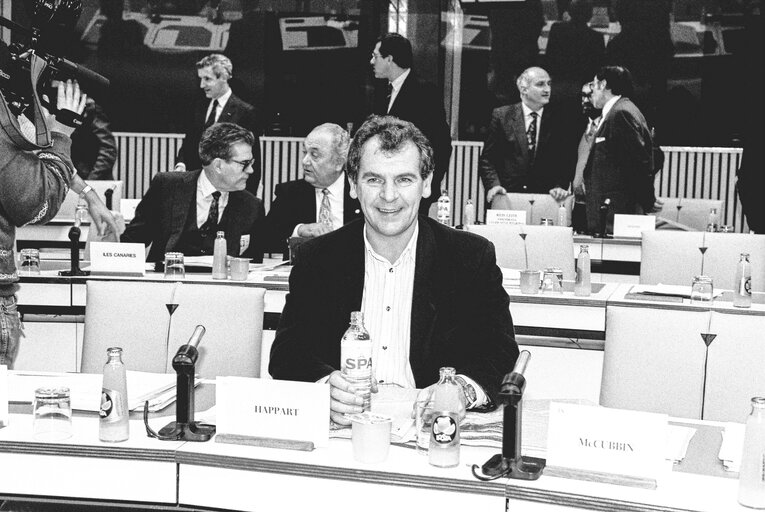 Fotografija 2: Meeting at the European Parliament in Brussels