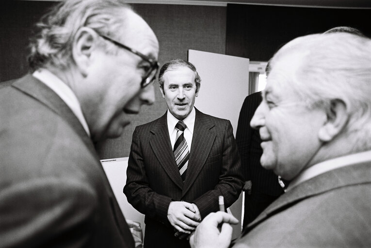 Meeting and reception after the plenary session of January 1977