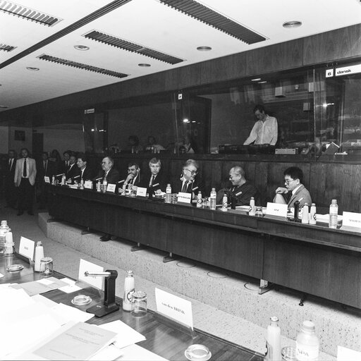 Fotografi 8: Visit of HH the Dalai Lama to the EP in Brussels in April 1990