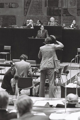 Commission Jenkins in plenary session in Luxembourg on January 1977