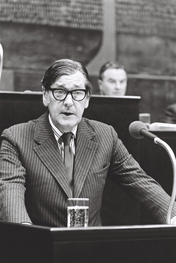 Commission Jenkins in plenary session in Luxembourg on January 1977