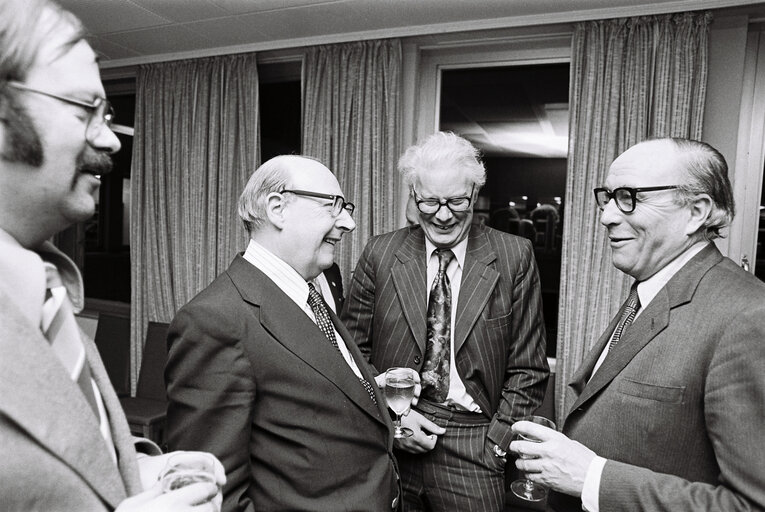 Meeting and reception after the plenary session of January 1977