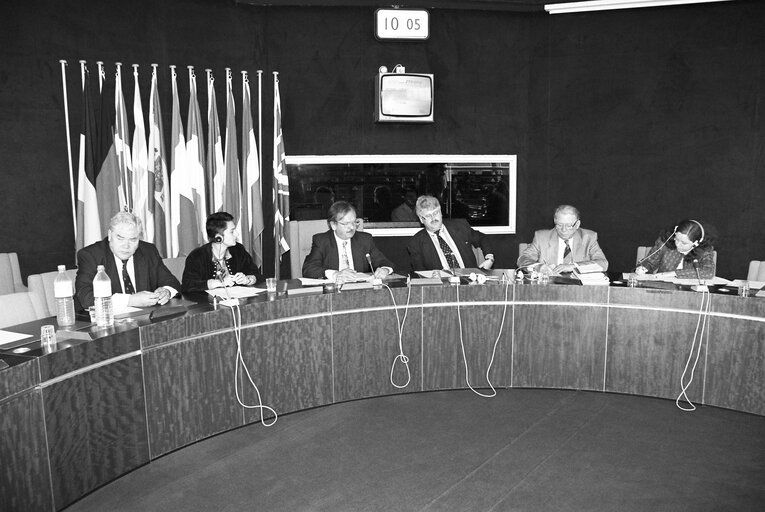 Fotogrāfija 3: Press conference at the European Parliament in Strasbourg