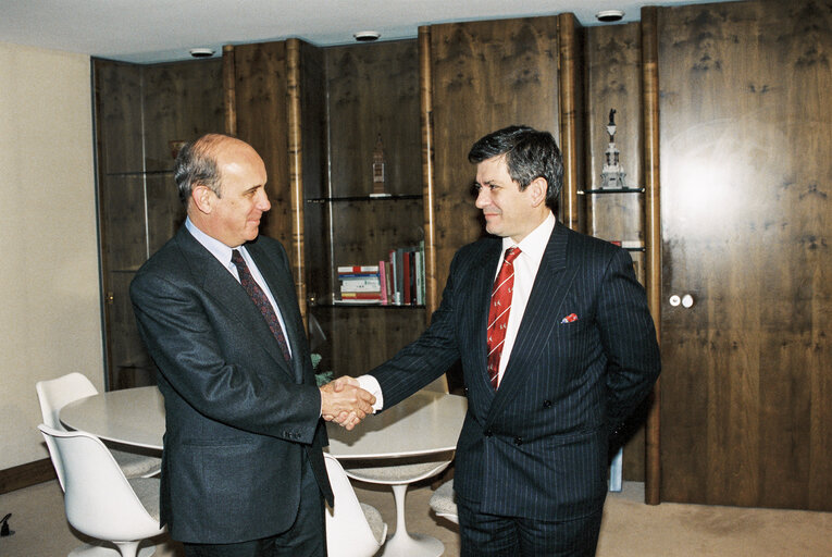 Meeting with the Ambassador of OUA