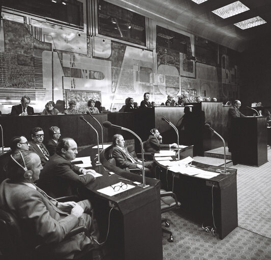 Fotografie 4: Portraits of Roy JENKINS in a Luxembourg session